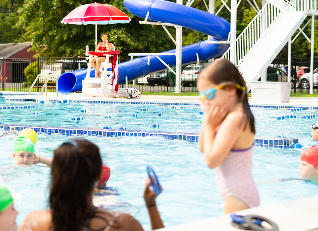 Remodeled swimming pool